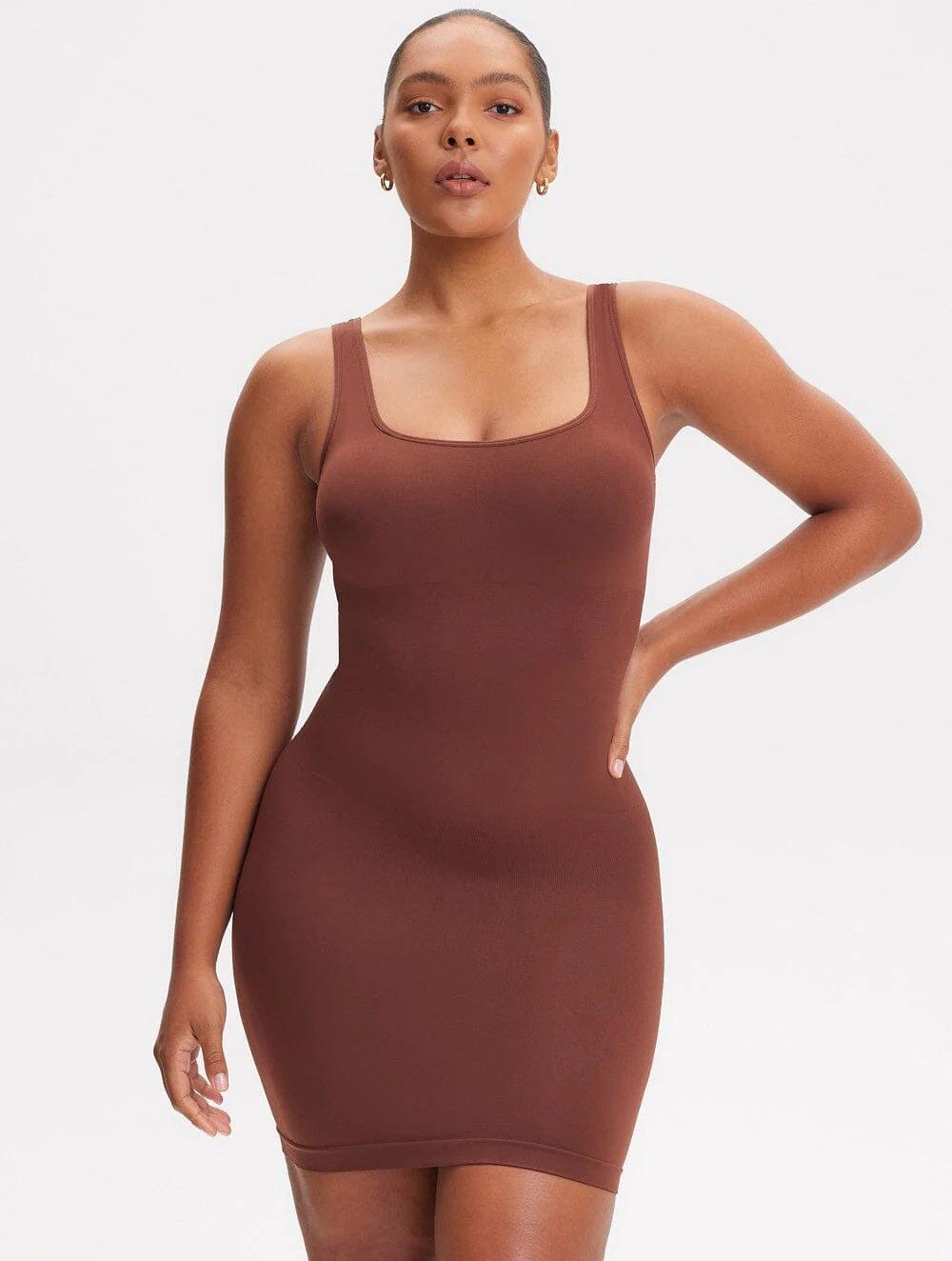 Shapewear Tank Top Mini Dress - GetLivetta