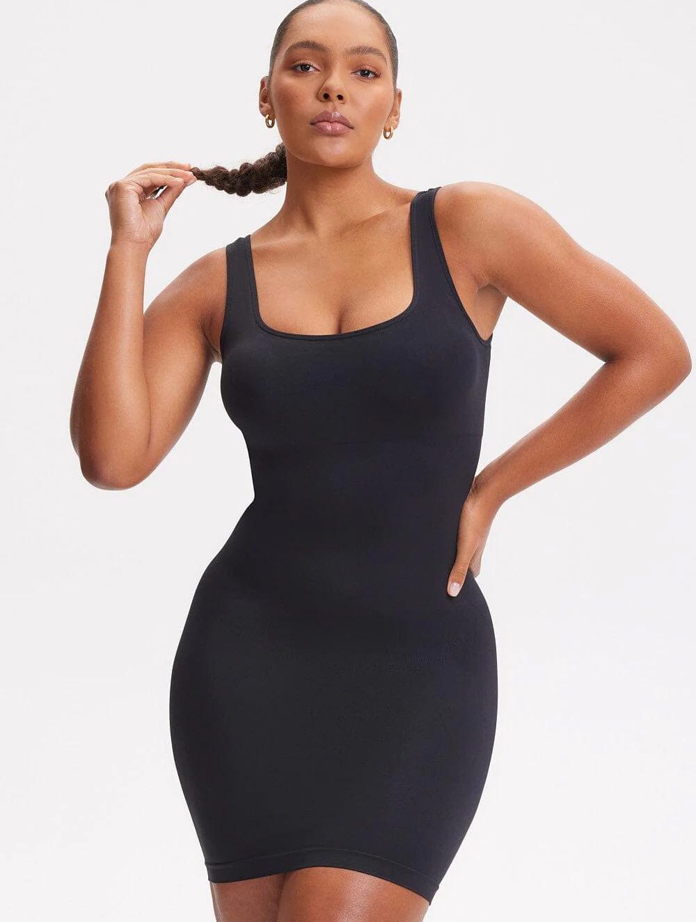 Shapewear Tank Top Mini Dress - GetLivetta